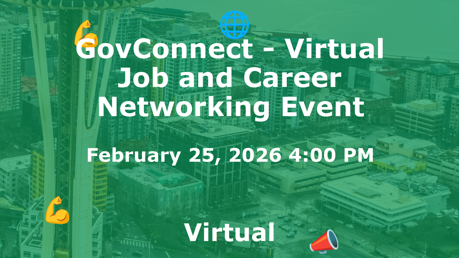 GovConnect - Virtual Job and Career Networking Event event image
